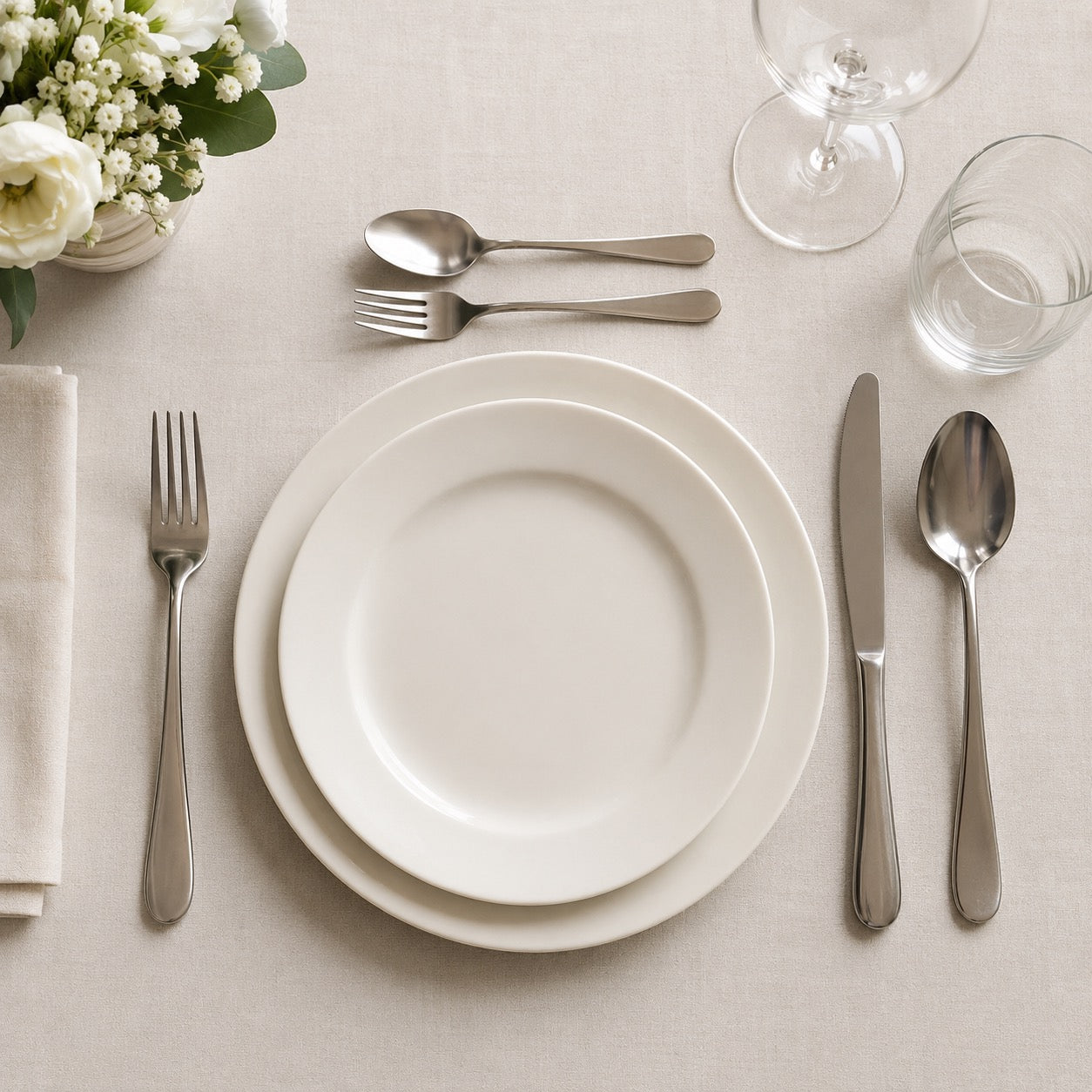 Mise en place: come apparecchiare la tavola in modo corretto