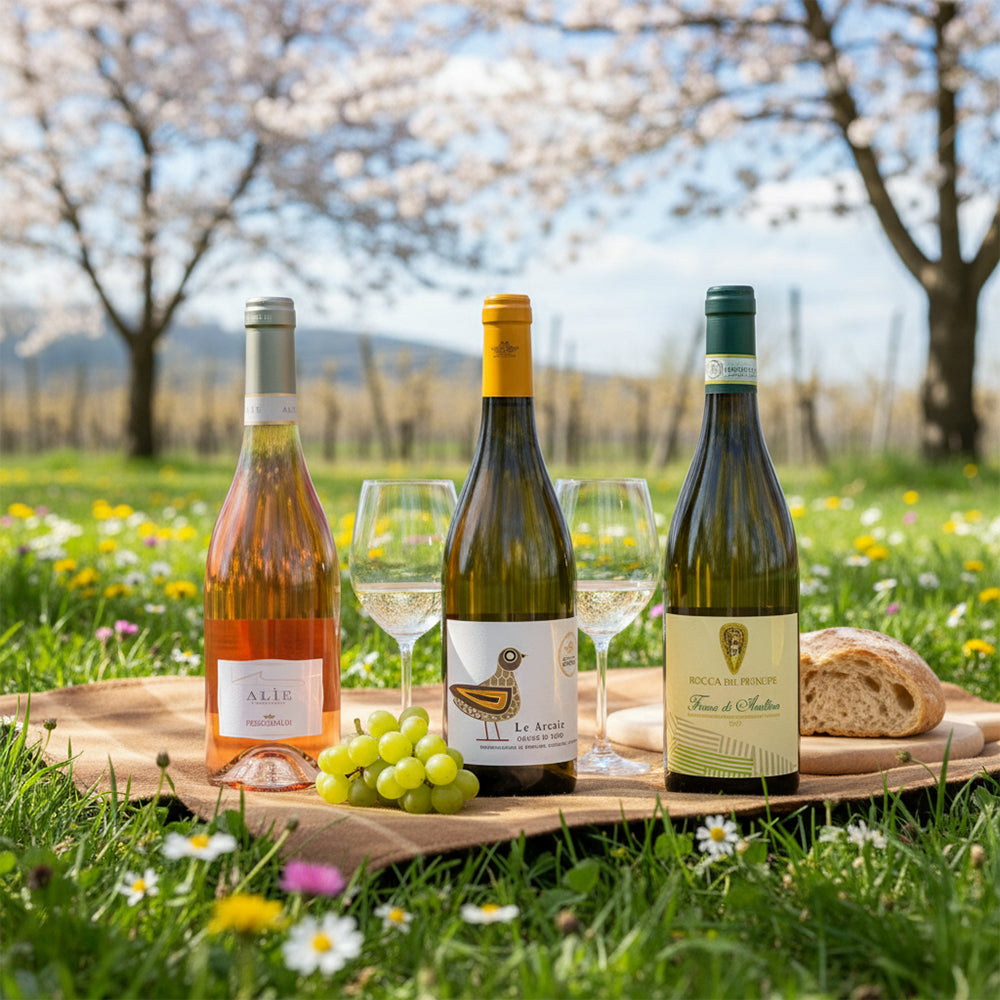 Vini primaverili: migliori bianchi e rosati da bere in primavera