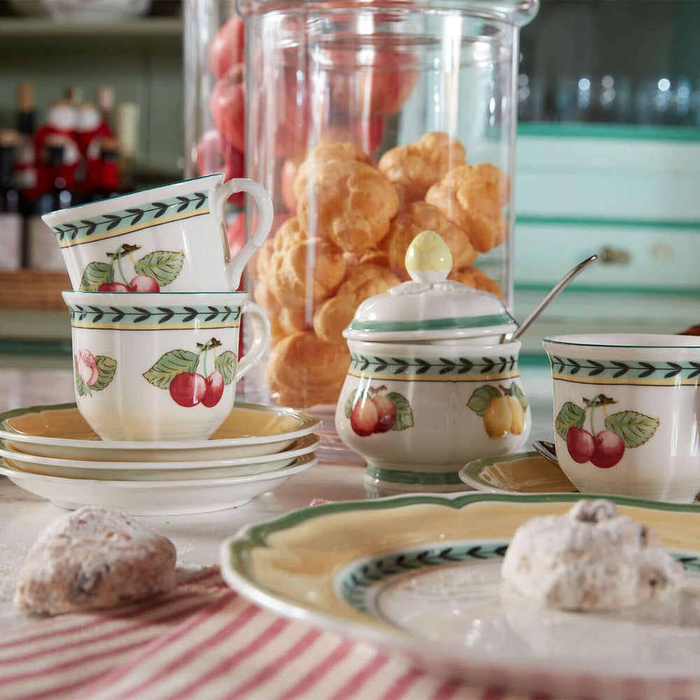 12 cl - Villeroy & Boch French Garden Fleurence Tazzina Caffè In Porcellana Premium - Set 6 Pz