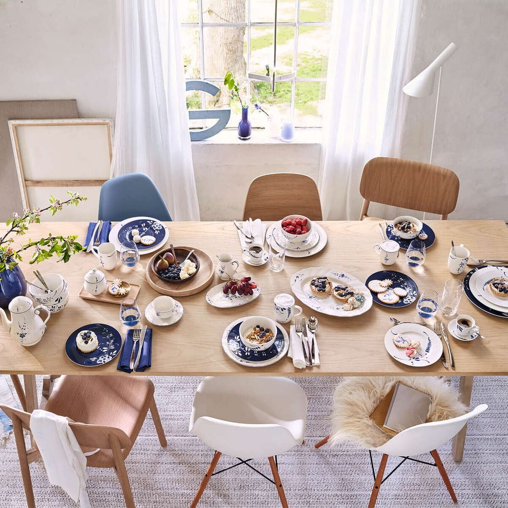 25 cm - Villeroy & Boch Vieux Luxembourg Raviera Piatto Da Portata Ovale In Porcellana Premium