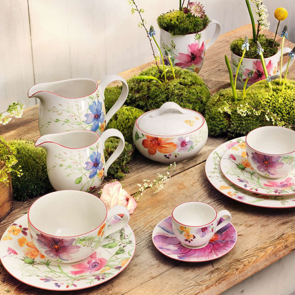 37 cl - Villeroy & Boch Mariefleur Basic Zuccheriera In Porcellana Premium