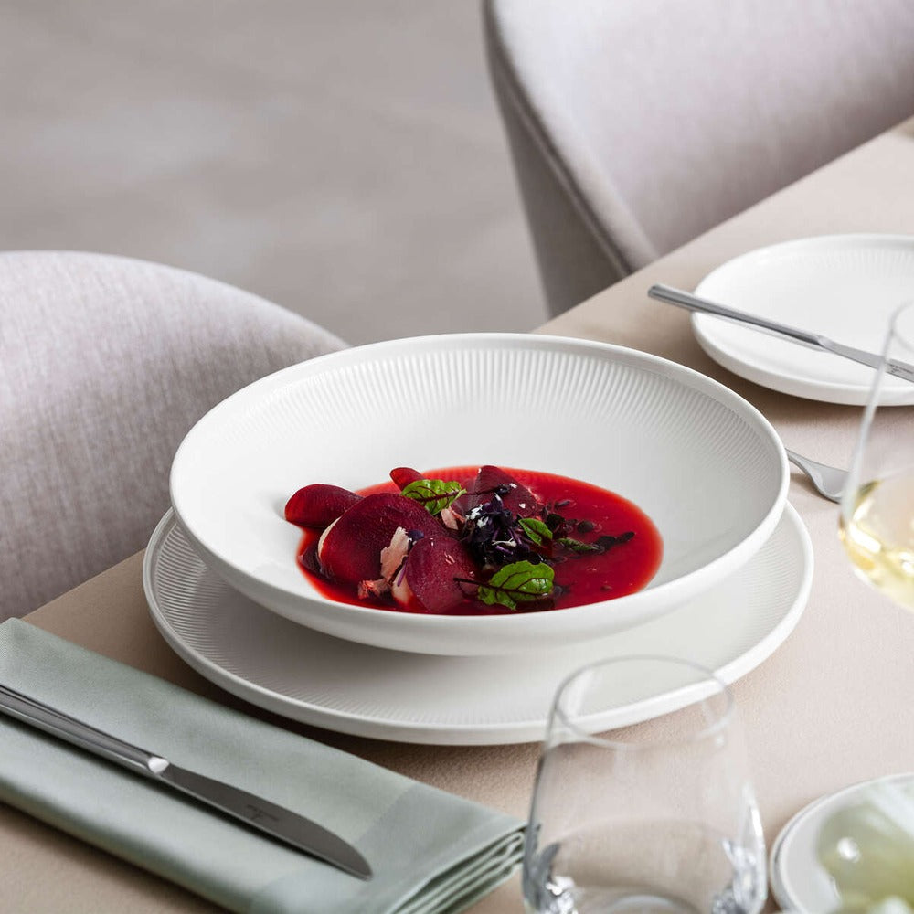25 cm - Villeroy & Boch Afina Piatto Fondo Senza Falda In Porcellana
