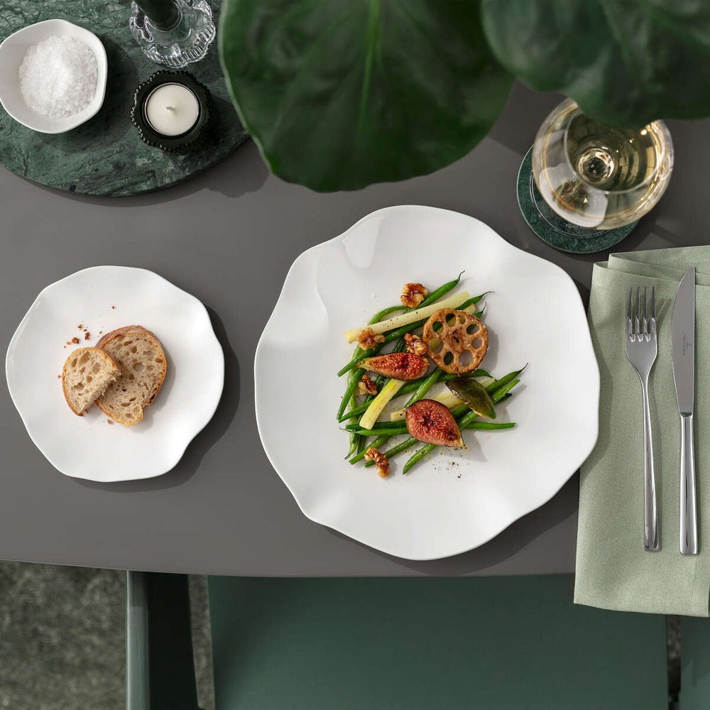 27.2 cm - Villeroy & Boch Pura Piatto Piato In Porcellana Premium - Set 6 Pz