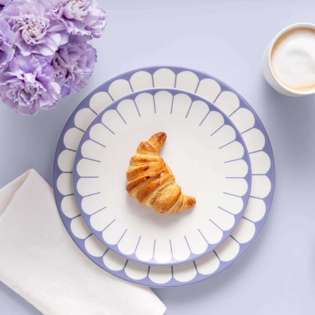 21.2 cm - Villeroy & Boch Fleur Piatto Dessert In Porcellana Premium Set 6 Pz