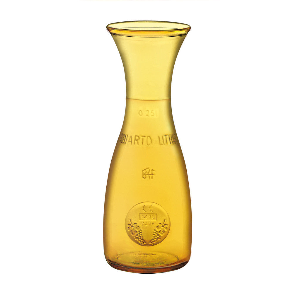 25 cl - Bormioli Rocco Misura Ambra Caraffa In Vetro - Set 12 Pz