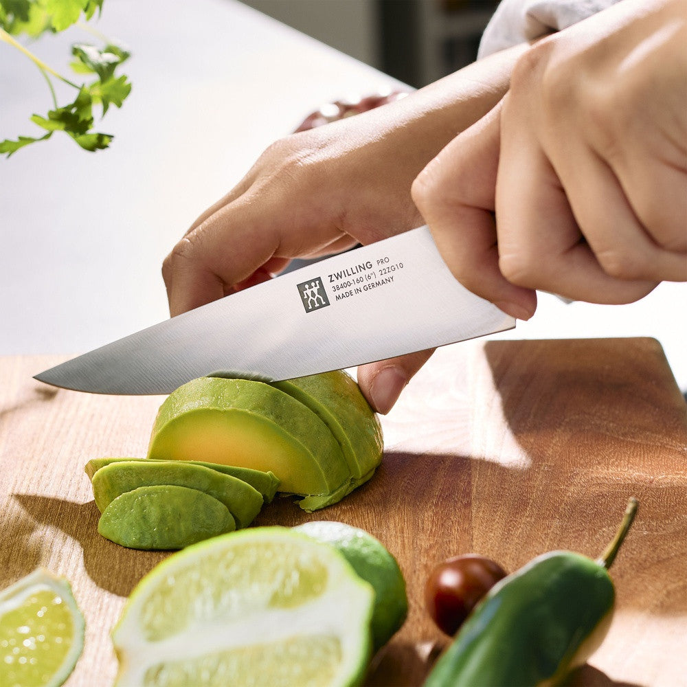 16 cm - Zwilling Pro Coltello Cucina Da Trancio In Acciaio Inox