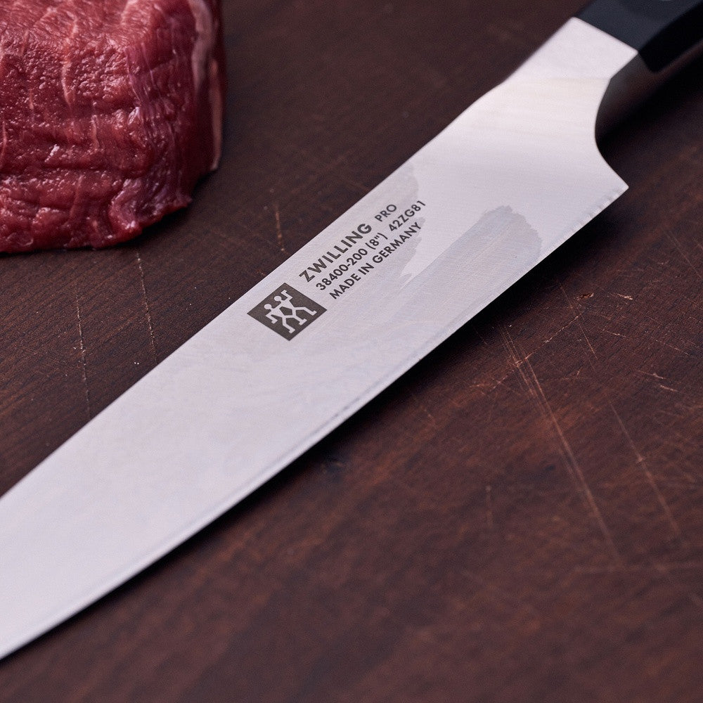 20 cm - Zwilling Pro Coltello Cucina Da Trancio In Acciaio Inox