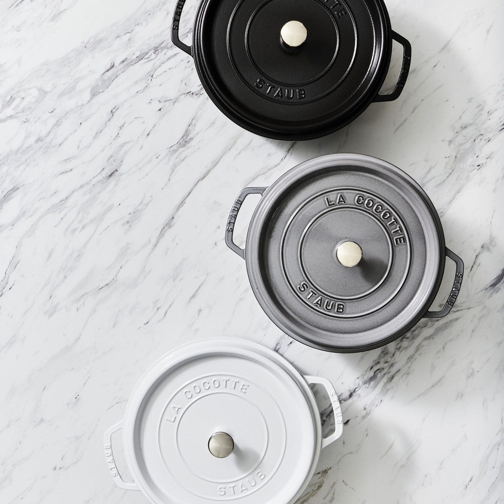24 cm - Staub La Cocotte Casseruola Cocotte Rotonda In Ghisa