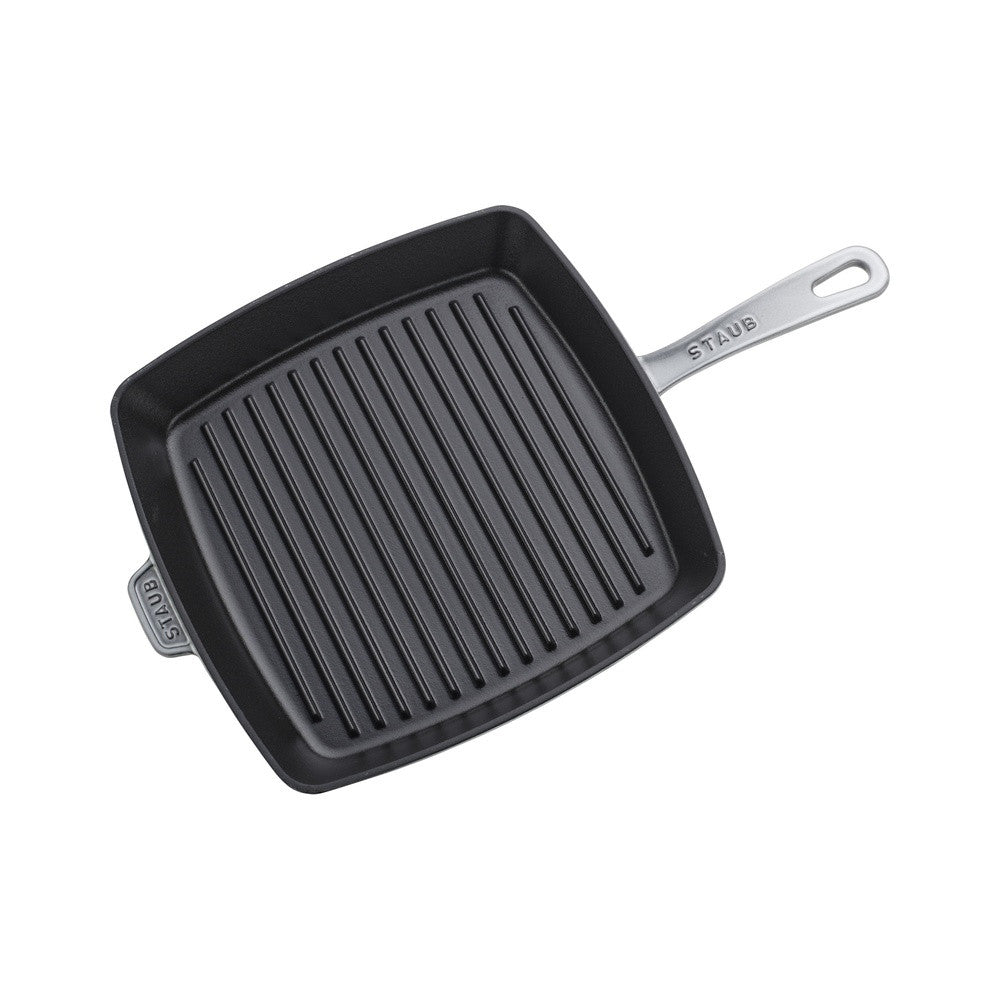 30 cm - Staub Grill Pans Bistecchiera Quadrata In Ghisa