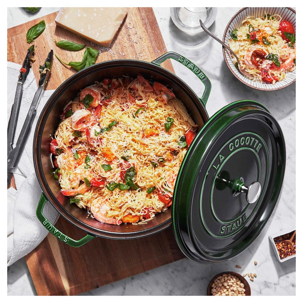 22 cm - Staub La Cocotte Casseruola Cocotte Rotonda In Ghisa