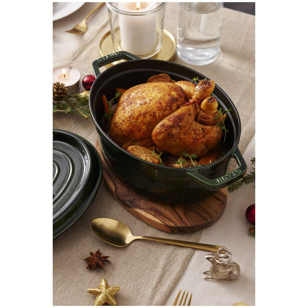 31 cm - Staub La Cocotte Casseruola Cocotte Ovale In Ghisa