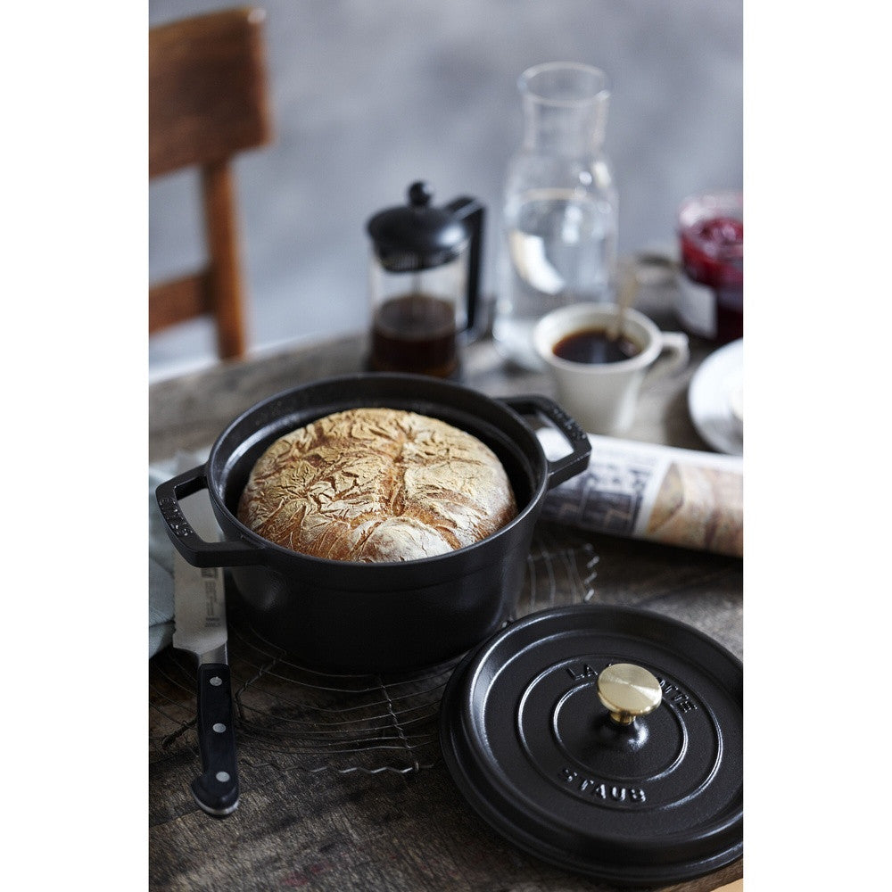18 cm - Staub La Cocotte Casseruola Cocotte Rotonda In Ghisa