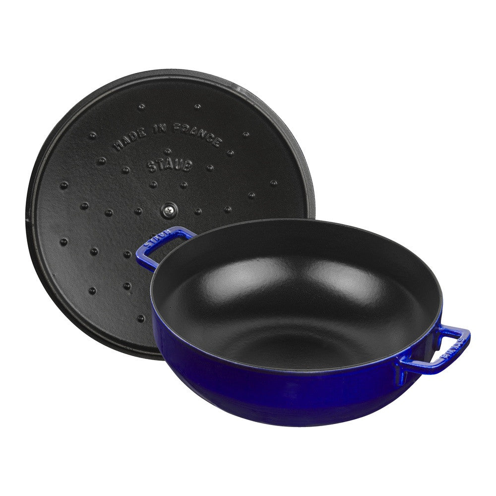 28 cm - Staub Specialities Tegame Bouillabaisse Rotondo In Ghisa