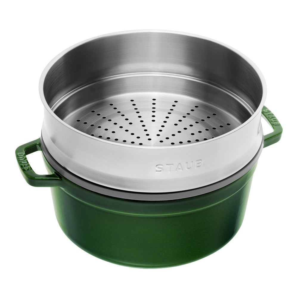26 cm - Staub La Cocotte Casseruola Cocotte Rotonda In Ghisa