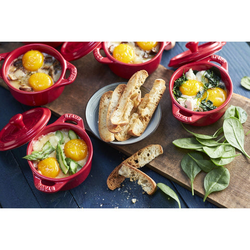 10 cm - Staub Ceramique Mini Cocotte Rotonda In Ceramica