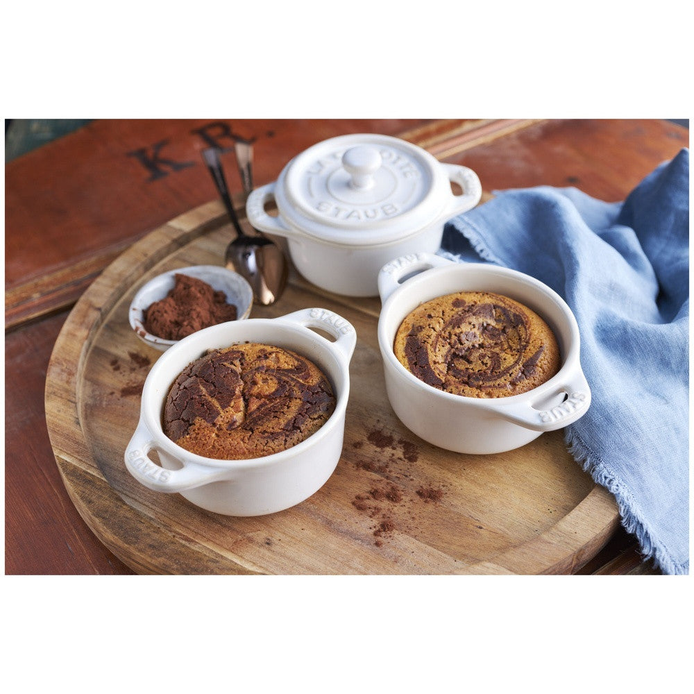 10 cm - Staub Ceramique Mini Cocotte Rotonda In Ceramica
