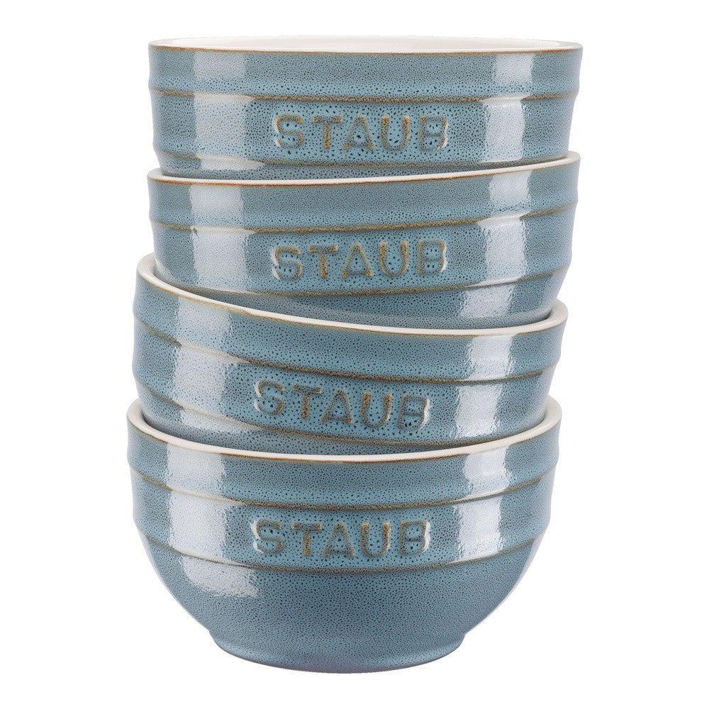 12 cm - Staub Ceramique Ciotola In Ceramica - Set 4 Pz