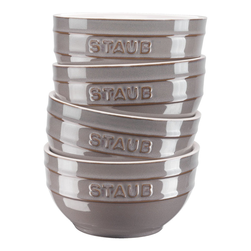 12 cm - Staub Ceramique Ciotola In Ceramica - Set 4 Pz