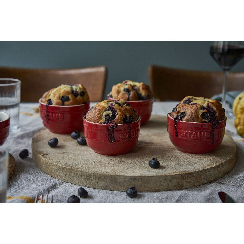 9 cm - Staub Ceramique Ciotola Ramequin In Ceramica - Set 4 Pz