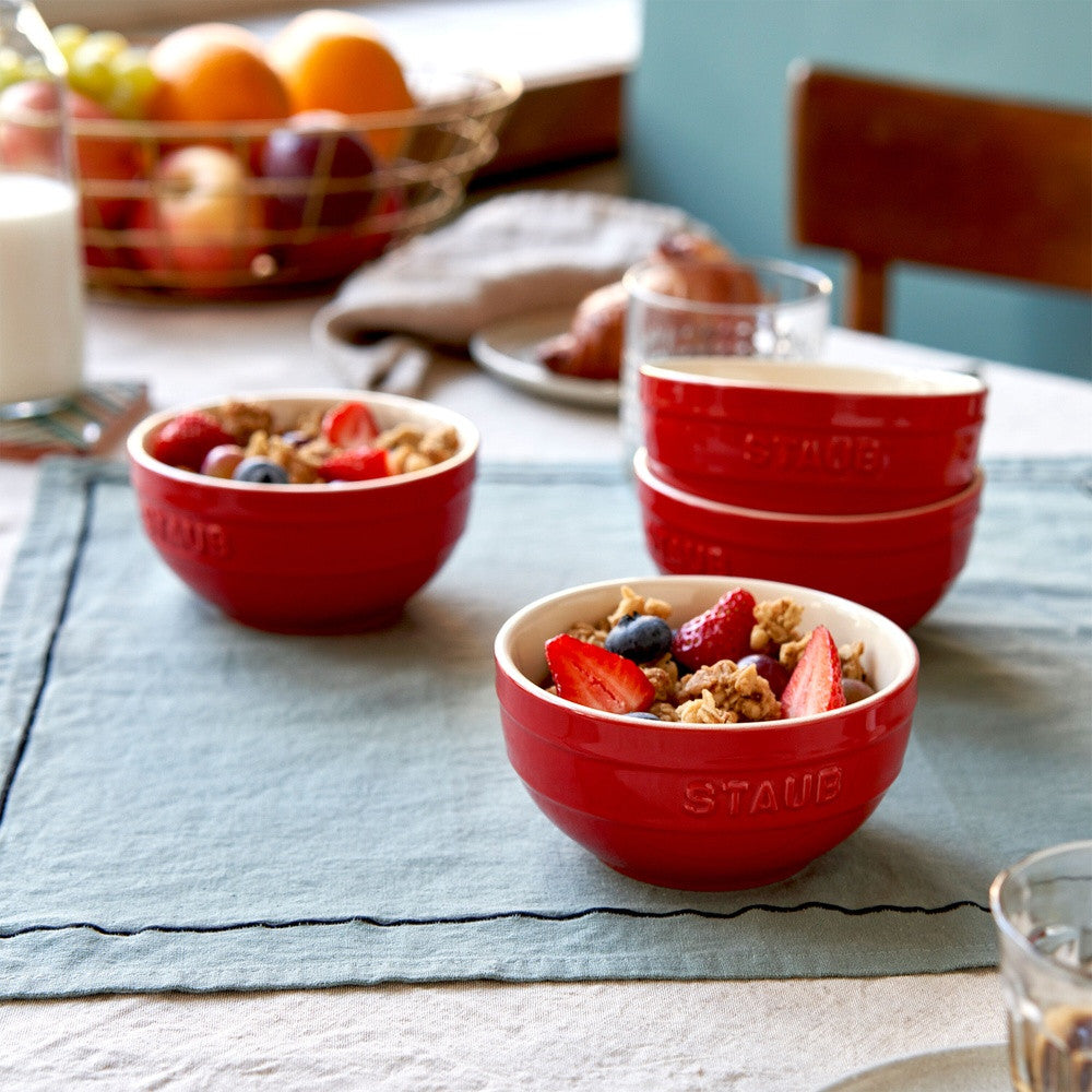 12 cm - Staub Ceramique Ciotola In Ceramica - Set 4 Pz