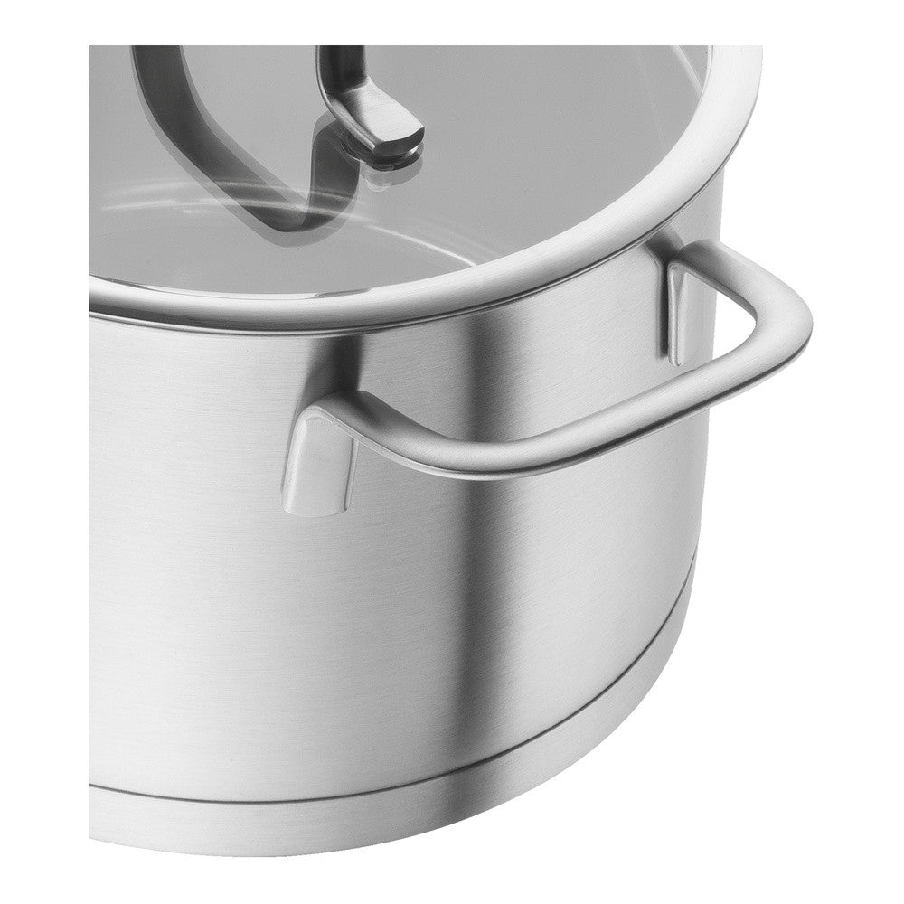 Zwilling TrueFlow Batteria Di Pentole In Acciaio Inox - Set 4 Pz