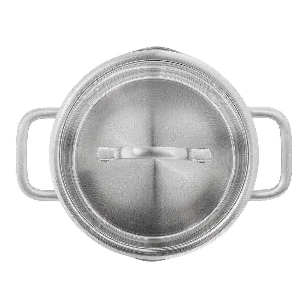 Zwilling TrueFlow Batteria Di Pentole In Acciaio Inox - Set 5 Pz