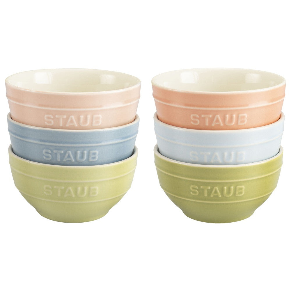 12 cm - Staub Ceramique Ciotola In Ceramica - Set 6 Pz