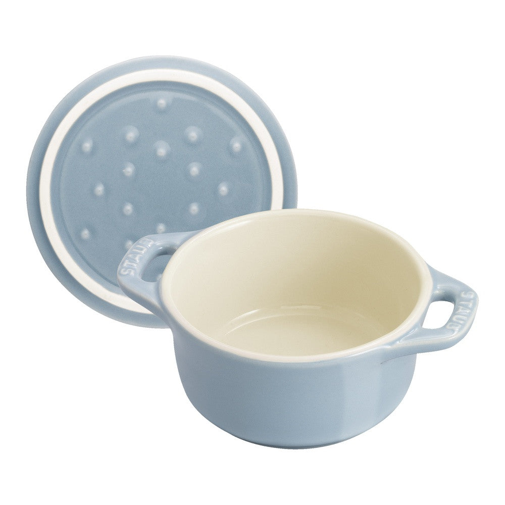 10 cm - Staub Ceramique Mini Cocotte Rotonda In Ceramica - Set 6 Pz