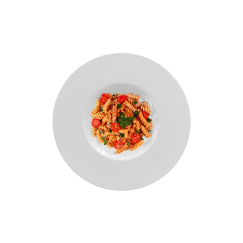 27 Cm Zen Tunisie Piatto Pasta In Porcellana Set 6 Pz