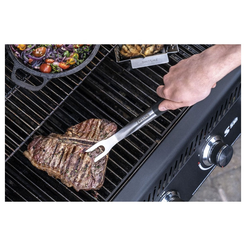 41 cm - Zwilling BBQ+ Forchettone In Acciaio Inox