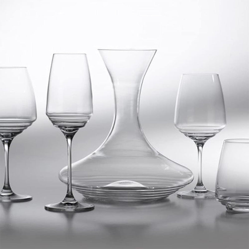 80 Cl Zafferano Esperienze Rode Wijnglas in Glas - Set van 6 Stuks
