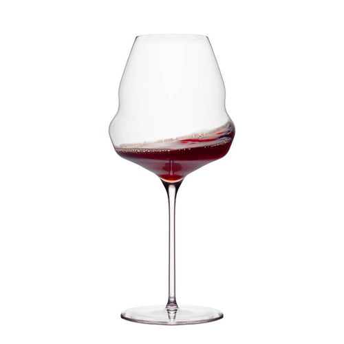 71 2 Cl Stolzle Lausitz Cocoon Calice Vino Rosso Burgundy In Vetro Set 6 Pezzi