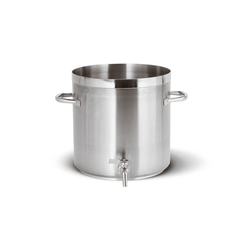 Paderno Series 1100 Grand Gourmet Pentola Alta Con Rubinetto In Acciaio Inox