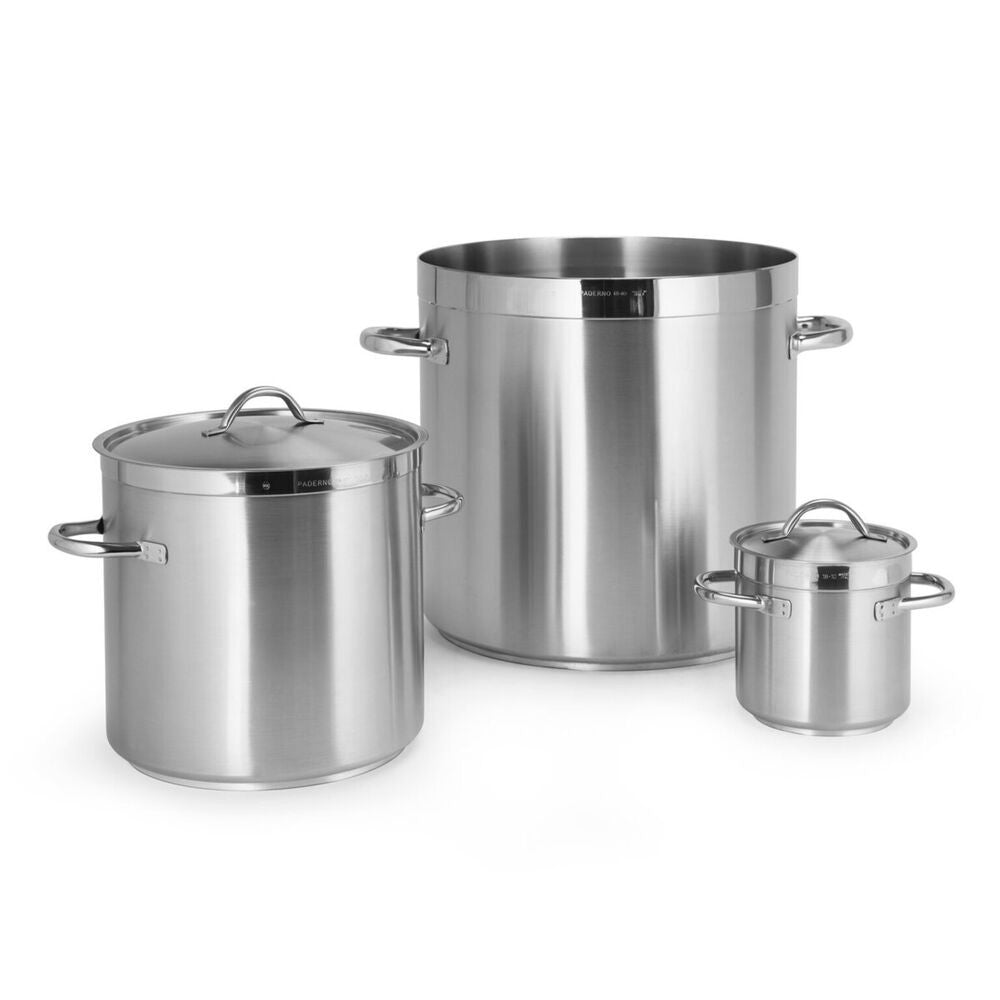 Paderno Series 1100 Grand Gourmet Coperchio In Acciaio Inox