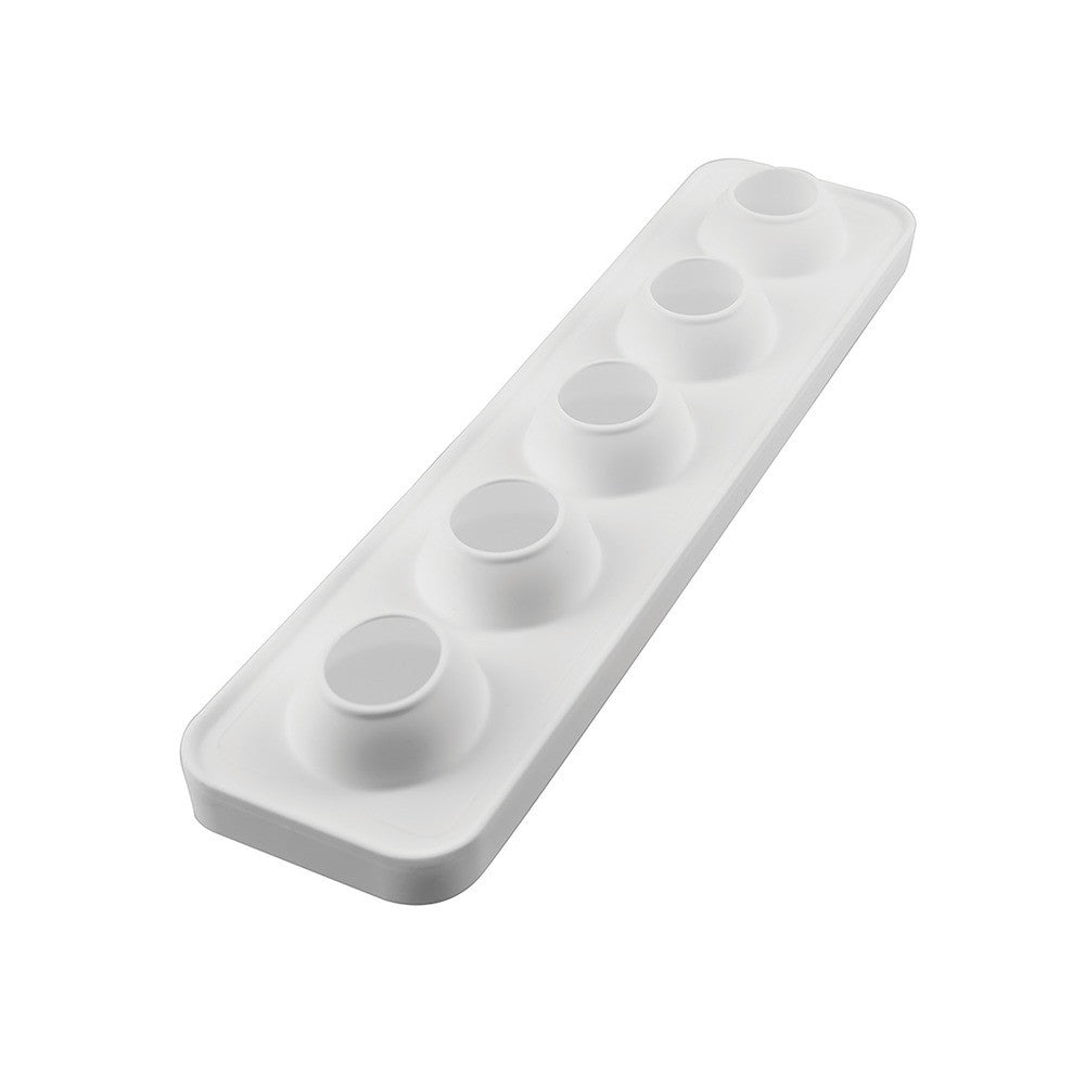 5 Forme - Silikomart Pera e Fico 115 Stampo Dolci Frutta Realistica In Silicone Cutter Incluso