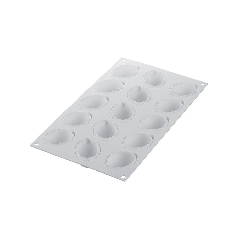 15 Form - Silikomart Limone 30 Stampo Dolci Frutta Realistica In Silicone Cutter Incluso