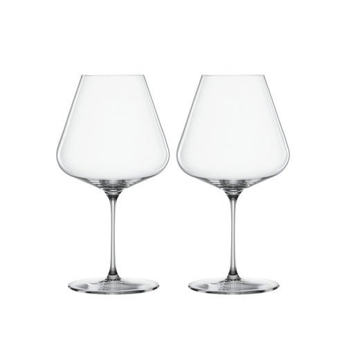 96 cl - Spiegelau Definition Calice Vino Rosso Burgundy In Vetro Cristallino - Set 2 Pz