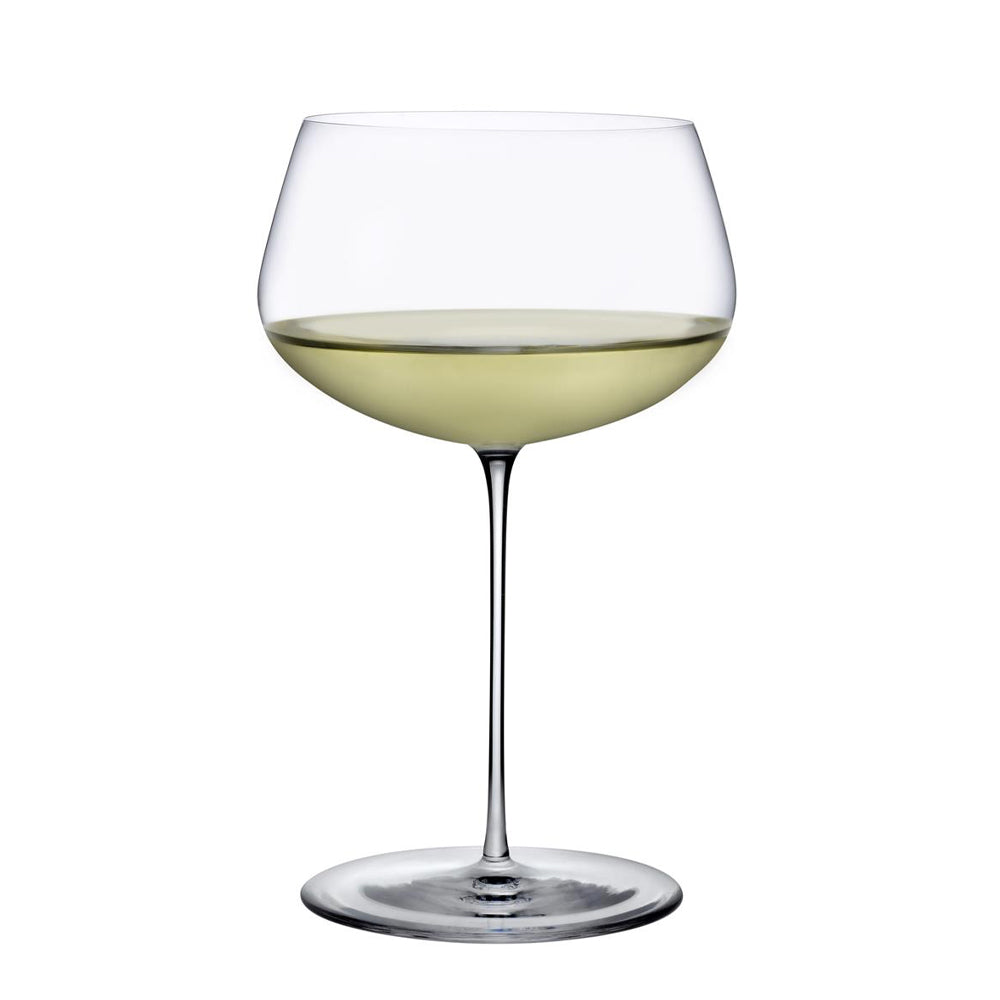 75 cl - Nude Vertigo Stem Zero Calice Vino Bianco In Vetro Cristallino Set 2 Pz