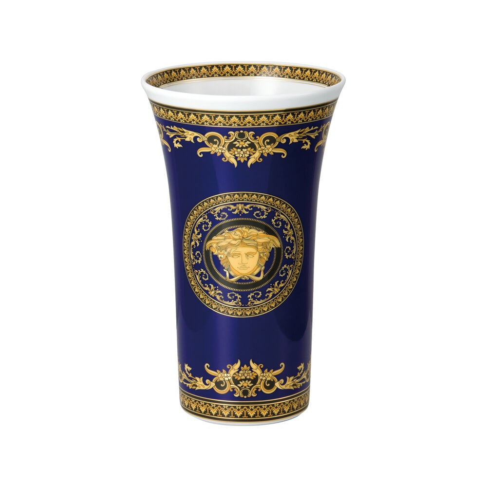 26.5 cm - Versace Medusa Vaso Tavola In Porcellana