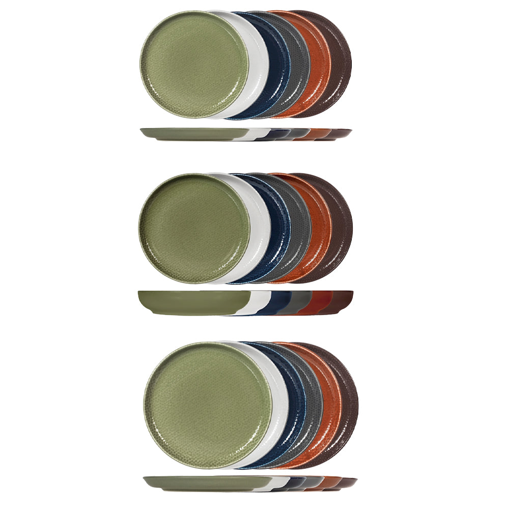 H&H Havana Nordic Servizio Piatti In Stoneware Set 18 Pz