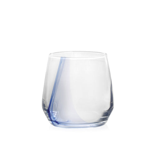 37 cl - H&H Breeze Bicchiere Acqua In Vetro - Set 6 Pz