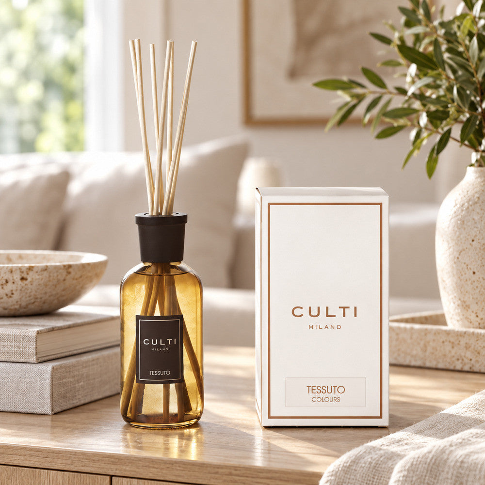 Culti Milano Tessuto Stile Colours Diffusore Per Ambienti Con Bastoncini