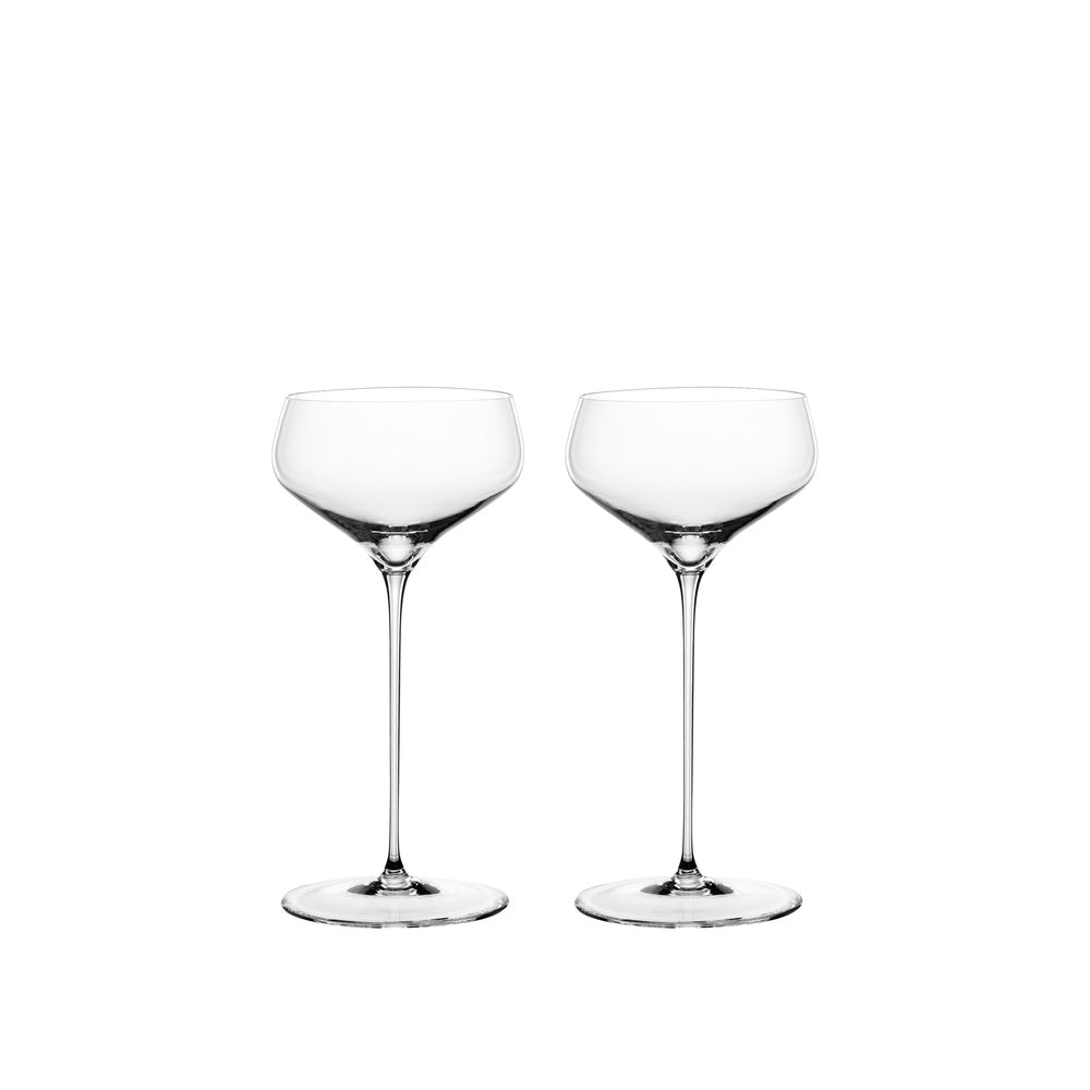 23.8 cl - Spiegelau Hi-Lite Calice Cocktail Coupette In Vetro - Set 2 Pz