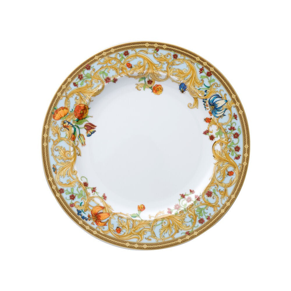 27 cm - Versace Le Jardin de Versace Piatto Piano In Porcellana