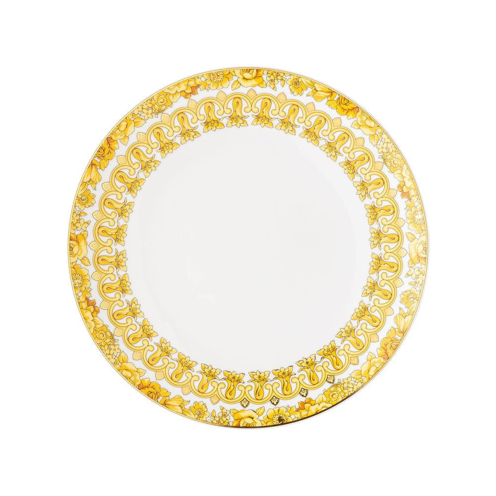 27.3 cm - Versace Medusa Rhapsody Piatto Piano In Porcellana