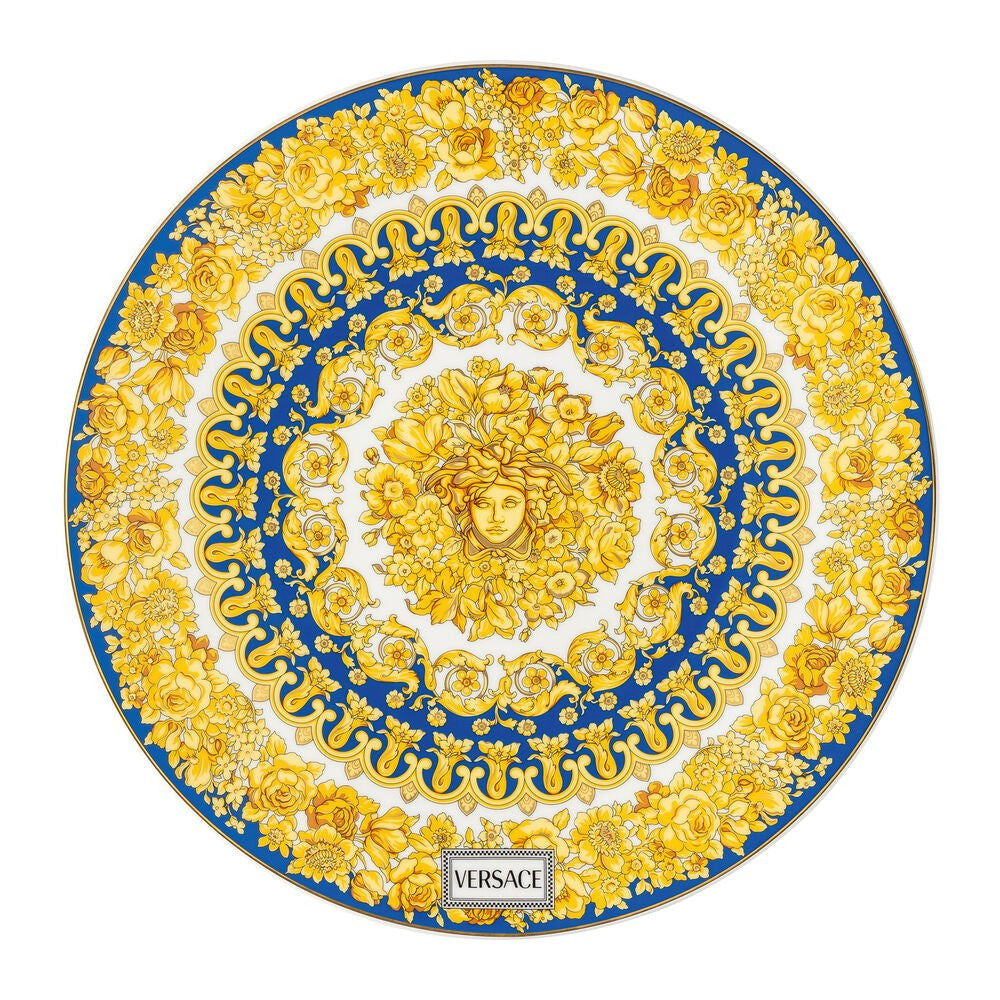33.1 cm - Versace Medusa Rhapsody Piatto Presentazione In Porcellana