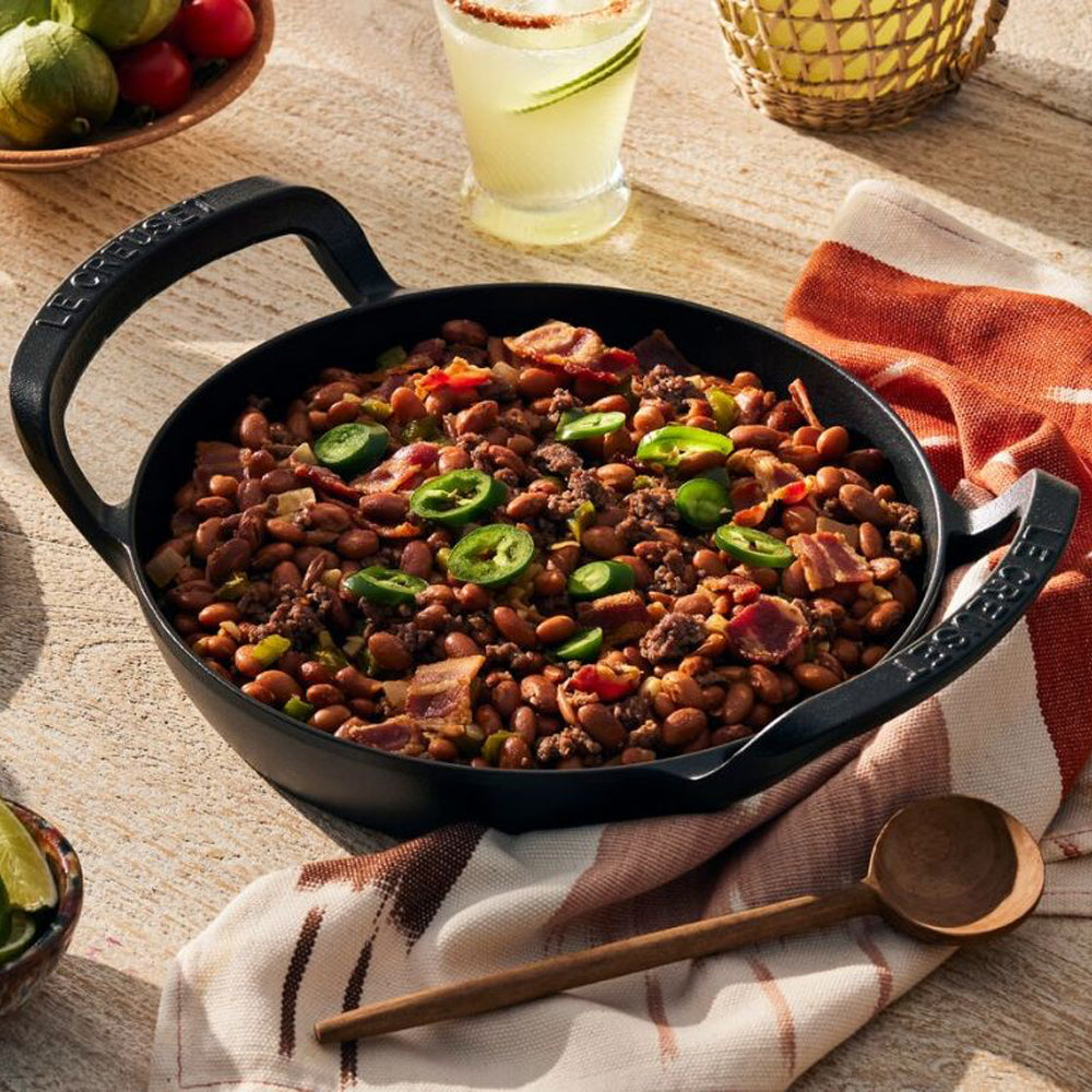 25 cm - Le Creuset BBQ Outdoor Grill Rotondo In Ghisa