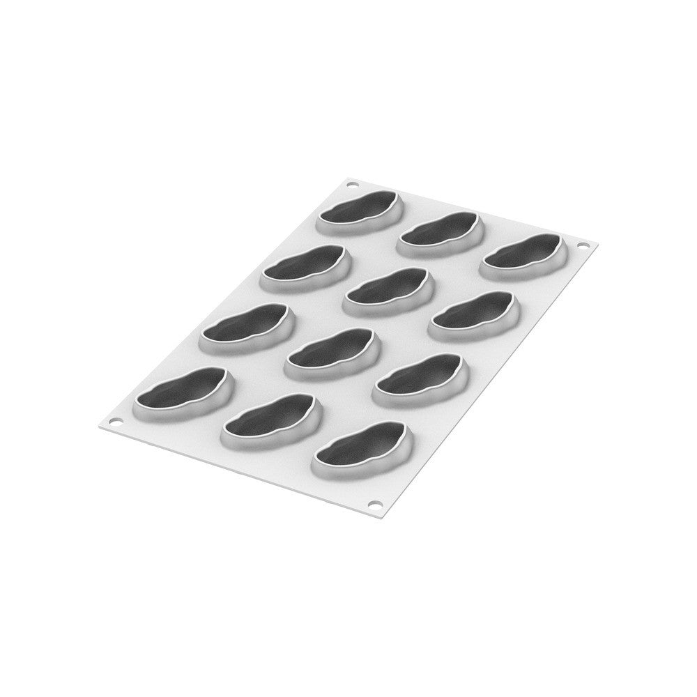 12 Forme - Silikomart Pistacchio 30 Stampo Dolci Frutta Realistica In Silicone Cutter Incluso