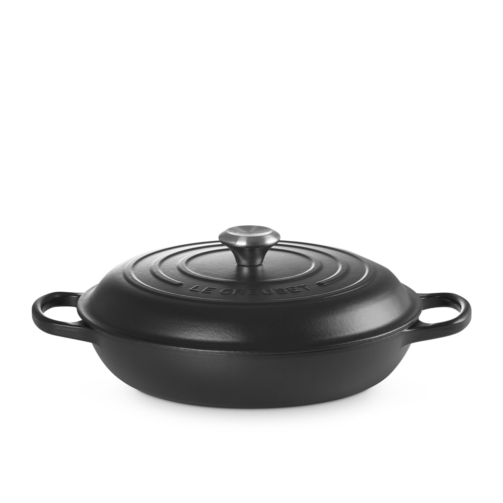 30 cm - Cocotte Evolution Sartén Baja Redonda De Hierro Fundido