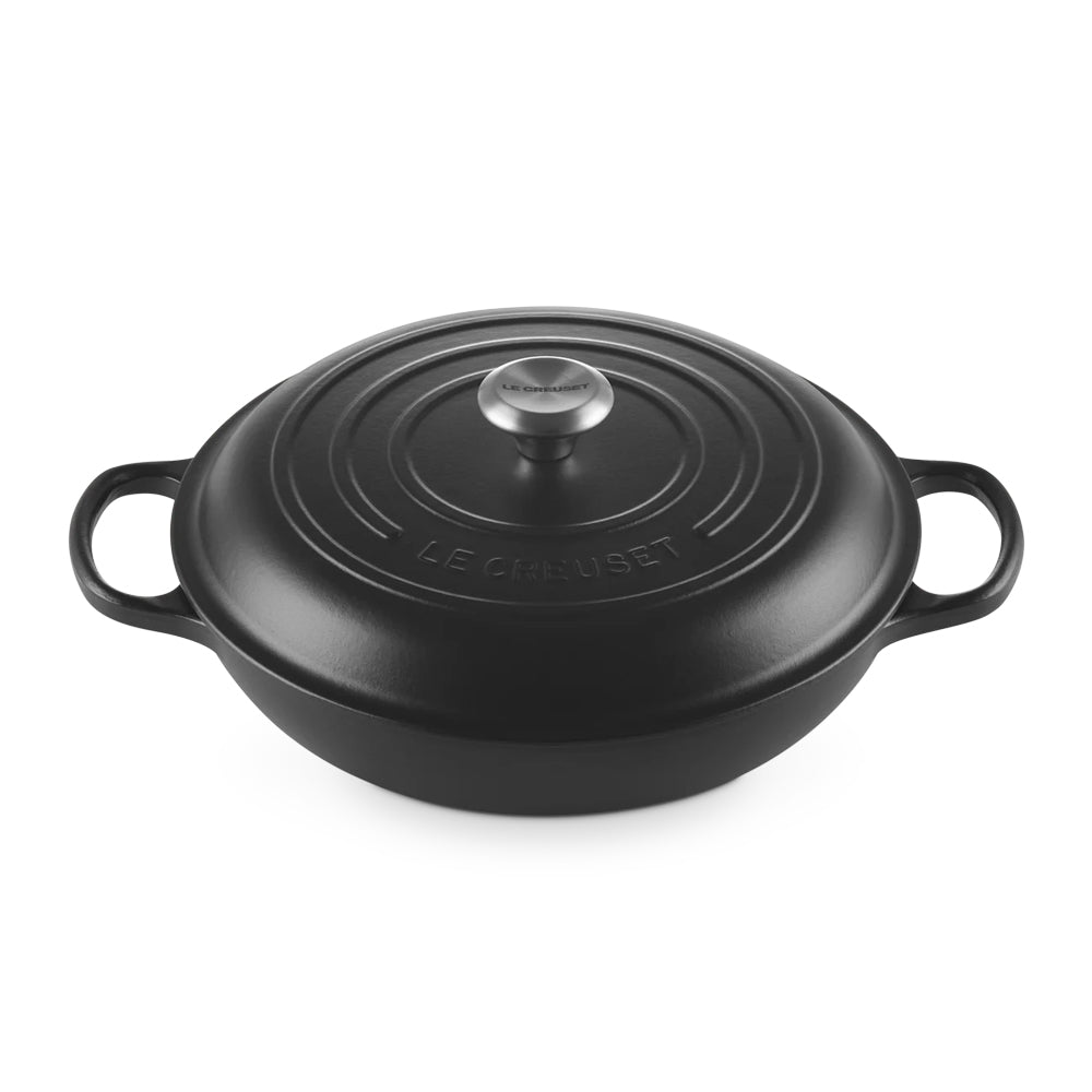 30 cm - Cocotte Evolution Sartén Baja Redonda De Hierro Fundido